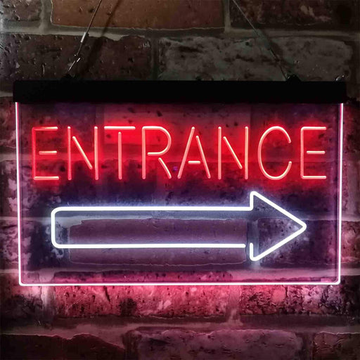 Entrance Right Arrow LED Light Sign - Way Up Gifts