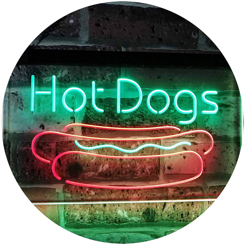 Hot Dogs LED Light Sign - LED Gift Works