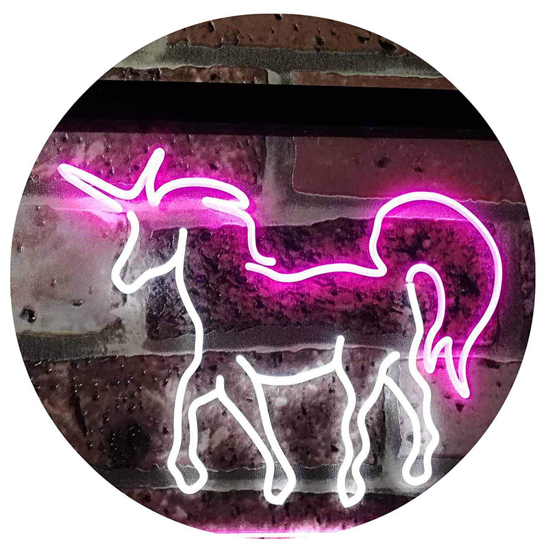 Unicorn LED Light Sign - LED Gift Works