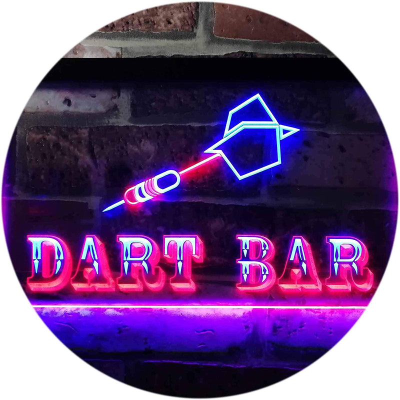 Dart Bar LED Light Sign - LED Gift Works
