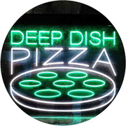 Deep Dish Pizza LED Light Sign - LED Gift Works