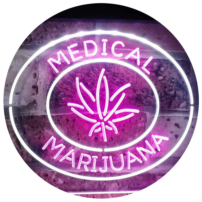 Medical Marijuana LED Light Sign - Way Up Gifts