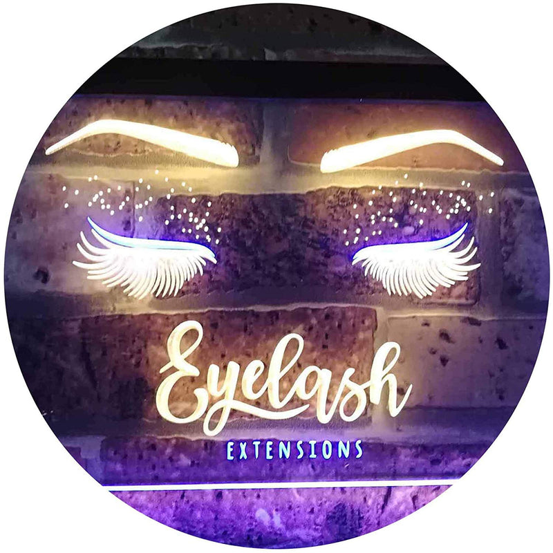 Beauty Salon Eyelash Extensions LED Neon Light Sign - LED Gift Works