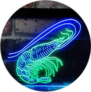 Shrimp Seafood Ocean Display LED Light Sign - LED Gift Works