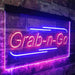 Grab n Go Food Take Away LED Light Sign - Way Up Gifts