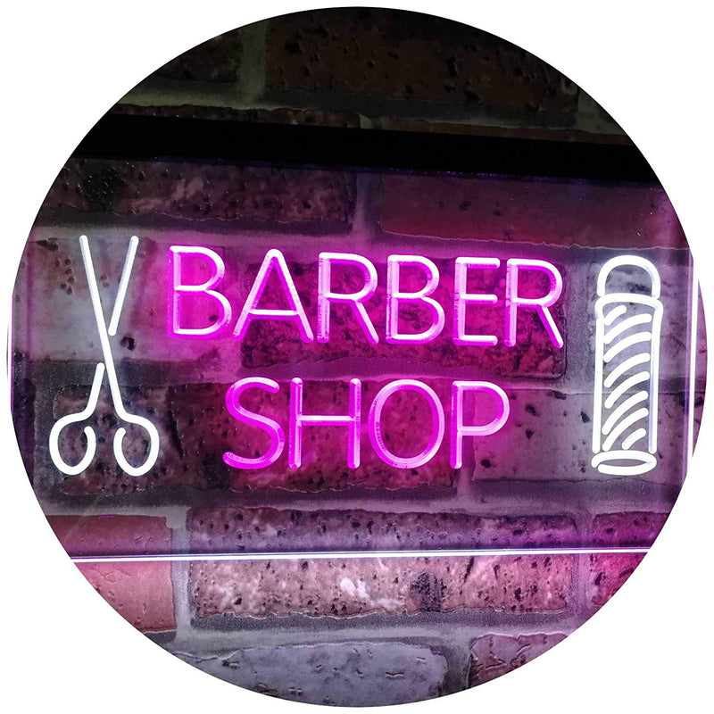 Barber Shop LED Light Sign - LED Gift Works