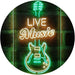 Live Music Electronic Guitar Lounge LED Light Sign - Way Up Gifts