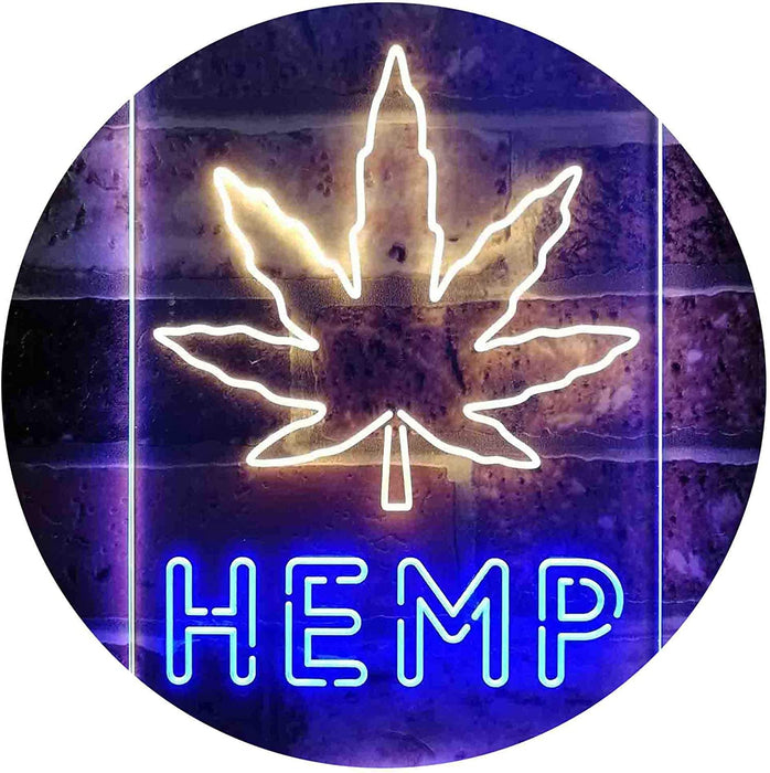 Hemp LED Light Sign - Way Up Gifts