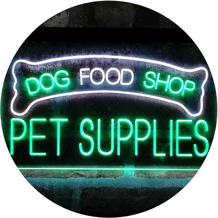 Dog Food Shop Pet Supplies LED Light Sign - Way Up Gifts
