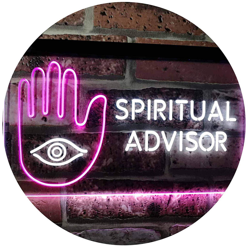 Psychic Spiritual Advisor LED Light Sign - LED Gift Works