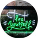 Treat Yourself Girl Bedroom Decoration LED Light Sign - Way Up Gifts