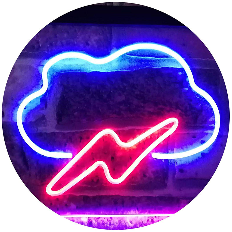 Cloud Lightning Kid's Room Decor LED Light Sign - LED Gift Works