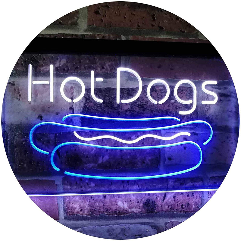 Hot Dogs LED Light Sign - LED Gift Works