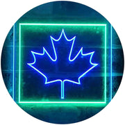 Canada Canadian Maple Leaf LED Light Sign - LED Gift Works
