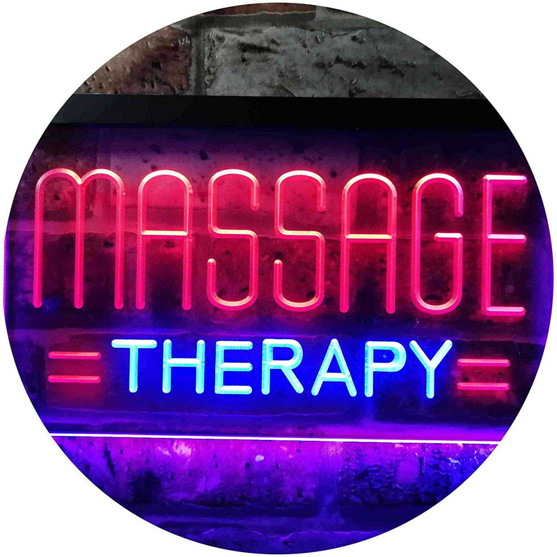 Massage Therapy LED Light Sign - LED Gift Works