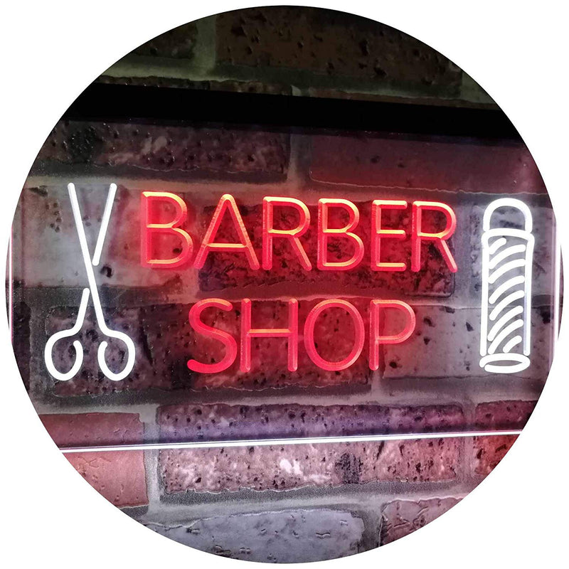 Barber Shop LED Light Sign - LED Gift Works