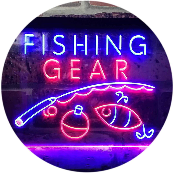 Bait Shop Fishing Gear LED Light Sign - Way Up Gifts