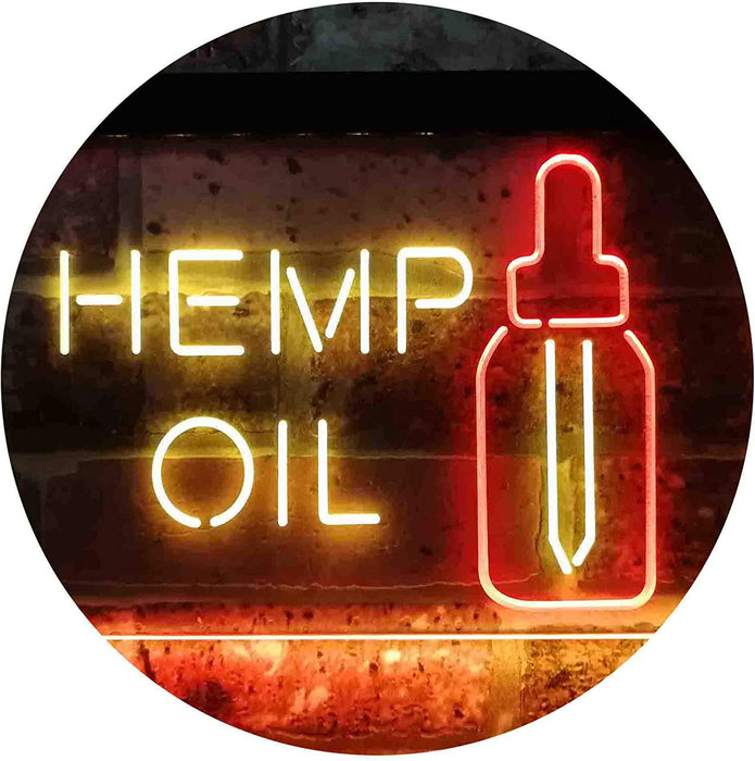 Hemp Oil LED Light Sign - Way Up Gifts