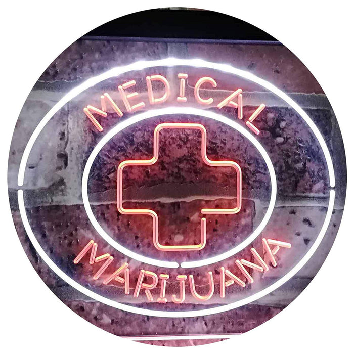 Medical Marijuana LED Light Sign - Way Up Gifts