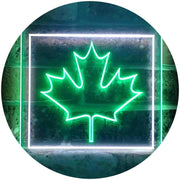 Canada Canadian Maple Leaf LED Light Sign - LED Gift Works