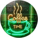 Coffee Time Cup Shop Cafe LED Light Sign - Way Up Gifts