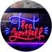 Treat Yourself Girl Bedroom Decoration LED Light Sign - Way Up Gifts