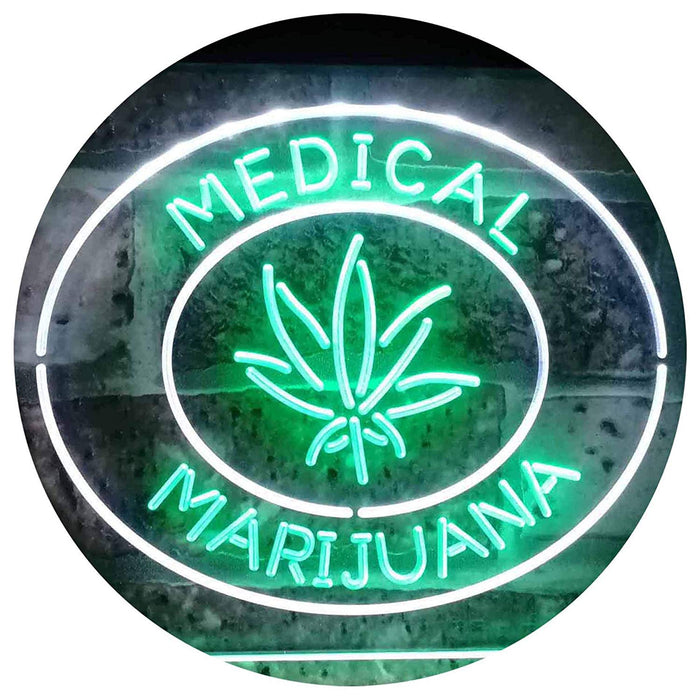 Medical Marijuana LED Light Sign - Way Up Gifts