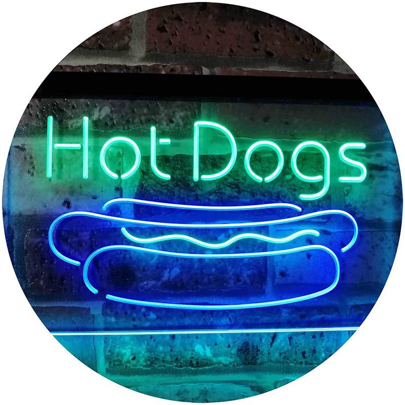 Hot Dogs LED Light Sign - LED Gift Works
