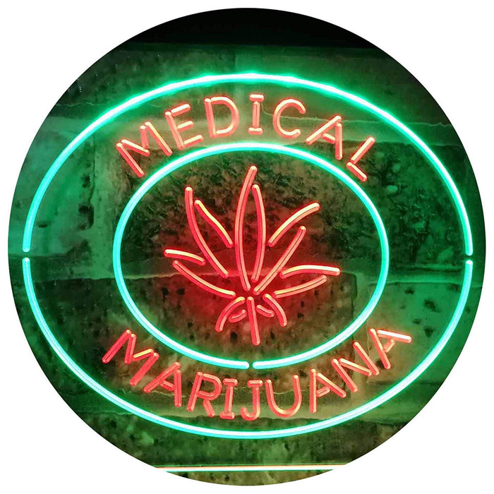 Medical Marijuana LED Light Sign - Way Up Gifts