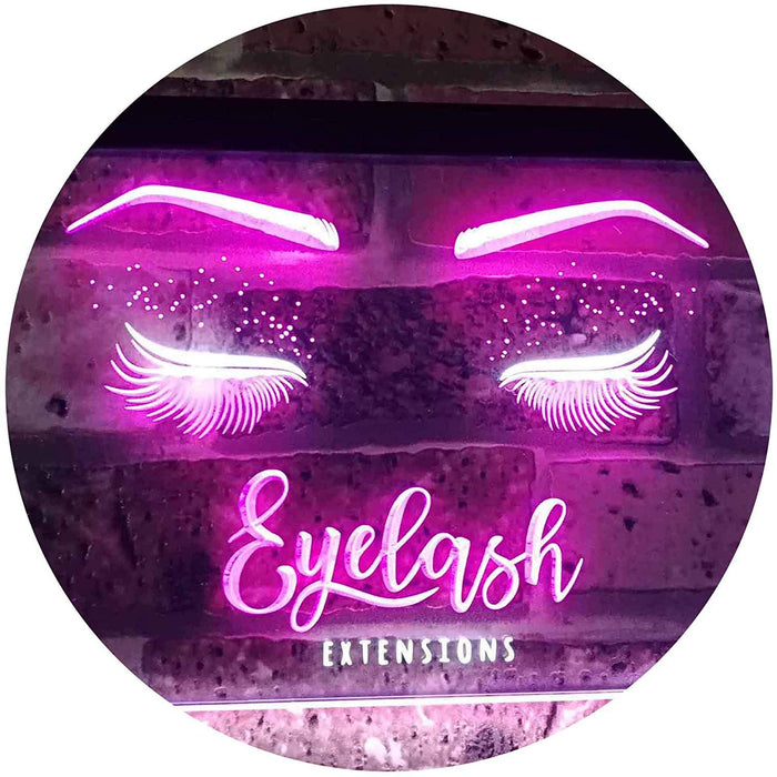 Beauty Salon Eyelash Extensions LED Neon Light Sign - Way Up Gifts