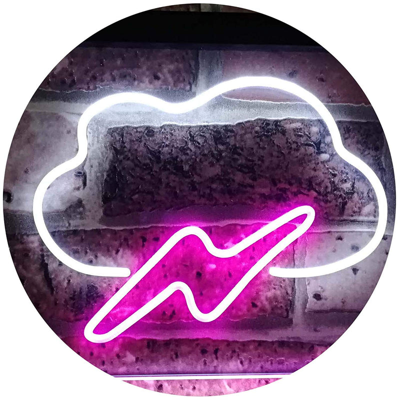 Cloud Lightning Kid's Room Decor LED Light Sign - LED Gift Works