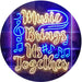 Musician Gift Music Brings Us Together Quote LED Light Sign - Way Up Gifts
