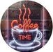 Coffee Time Cup Shop Cafe LED Light Sign - Way Up Gifts