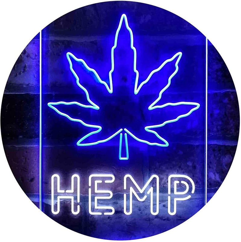 Hemp LED Light Sign - LED Gift Works