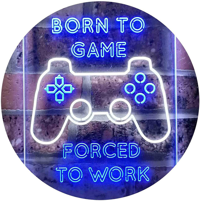 Born to Game Room LED Light Sign - Way Up Gifts