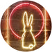 Rabbit Moon Window Display LED Light Sign - Way Up Gifts