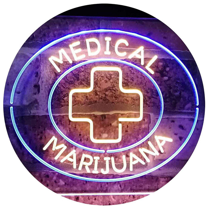 Medical Marijuana LED Light Sign - Way Up Gifts