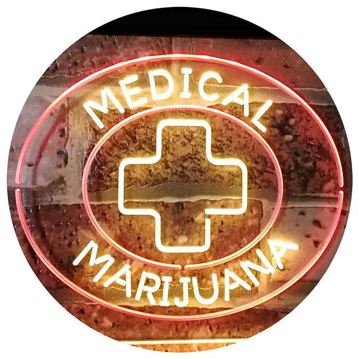 Medical Marijuana LED Light Sign - Way Up Gifts