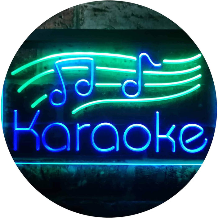 Karaoke Music Notes LED Light Sign - Way Up Gifts