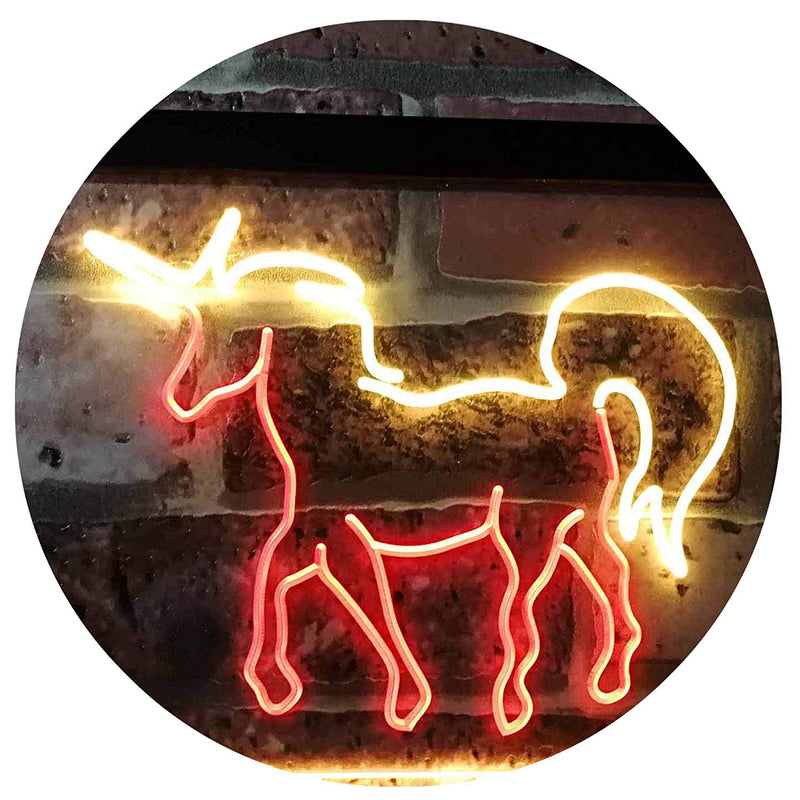 Unicorn LED Light Sign - LED Gift Works