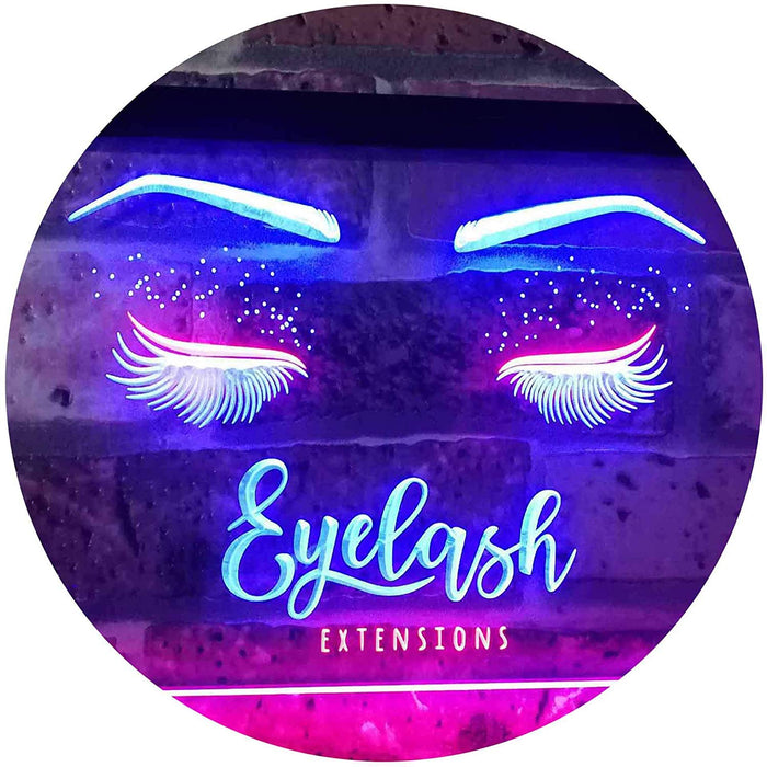 Beauty Salon Eyelash Extensions LED Neon Light Sign - Way Up Gifts