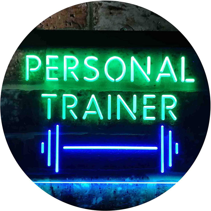 Personal Trainer Gym Fitness Center LED Light Sign - Way Up Gifts