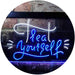 Treat Yourself Girl Bedroom Decoration LED Light Sign - Way Up Gifts