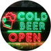 Bar Cold Beer Open LED Light Sign - Way Up Gifts