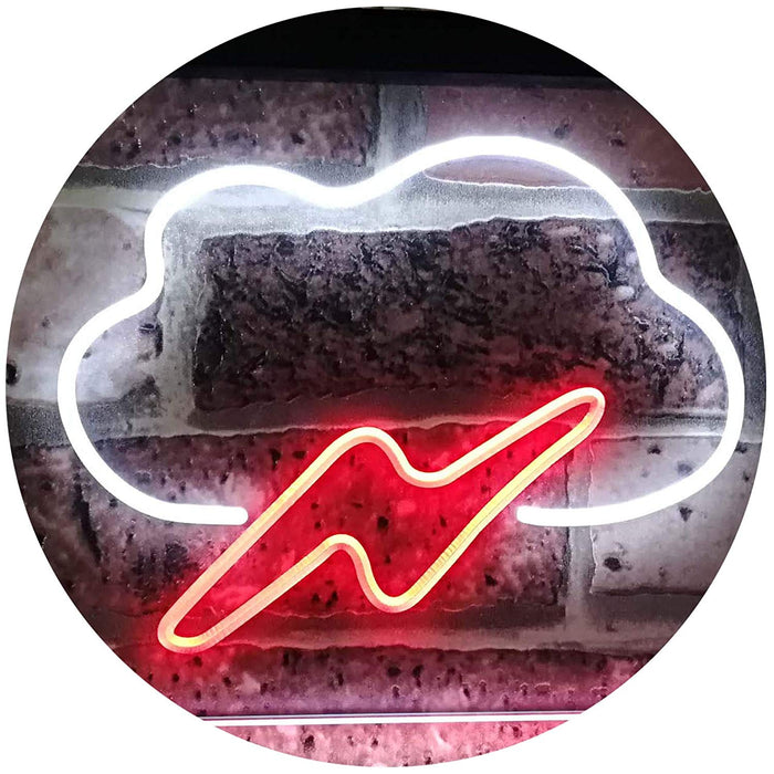 Cloud Lightning Kid's Room Decor LED Light Sign - Way Up Gifts