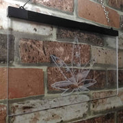 Marijuana Leaf USA Flag LED Light Sign - LED Gift Works