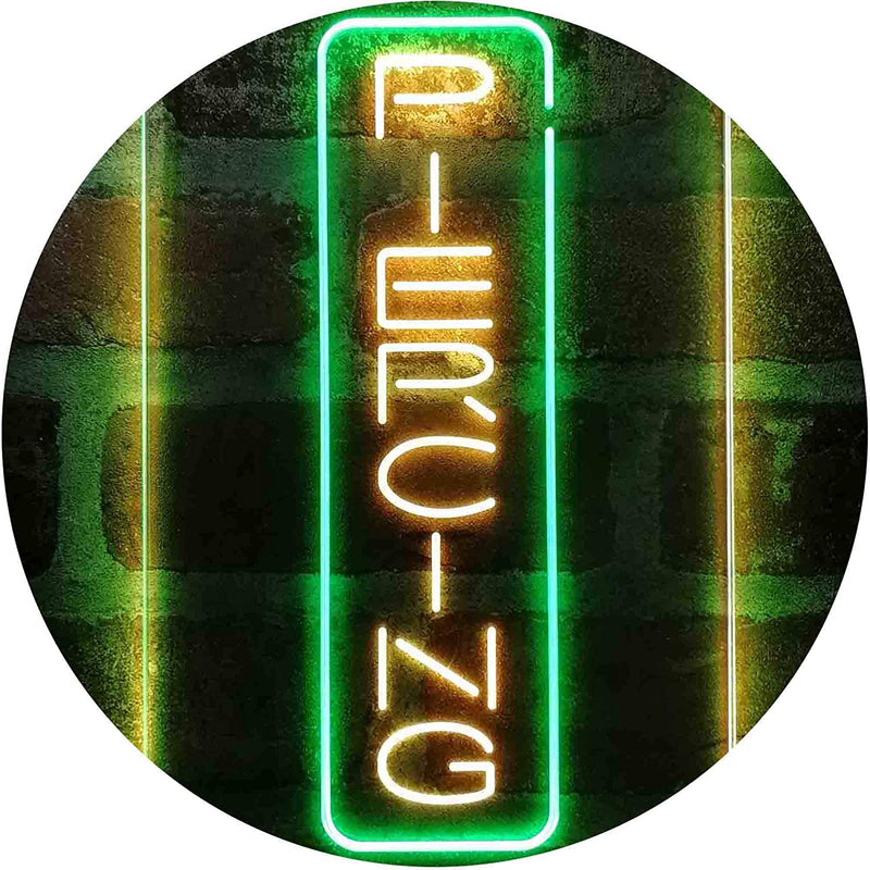 Vertical Piercing LED Light Sign - LED Gift Works