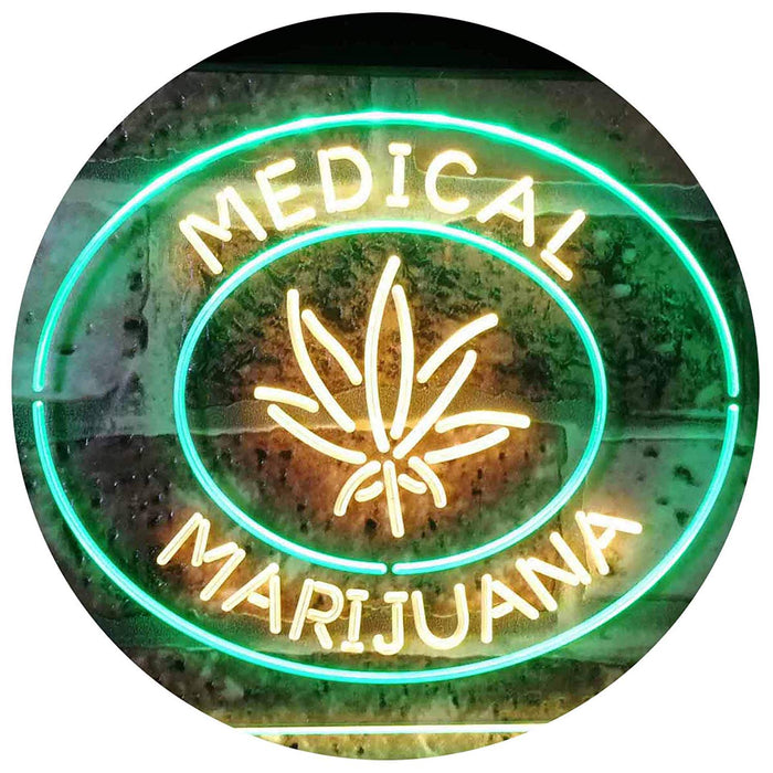 Medical Marijuana LED Light Sign - Way Up Gifts