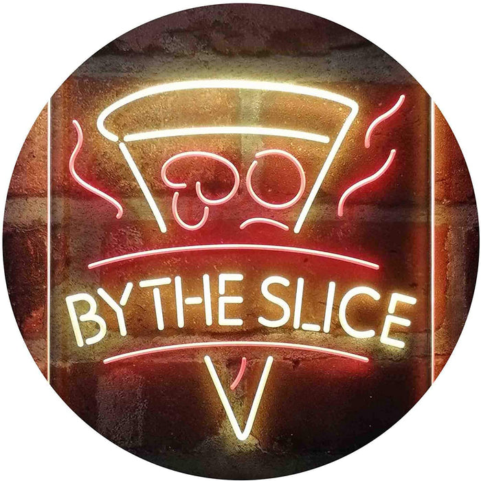 Pizza by The Slice LED Light Sign - Way Up Gifts