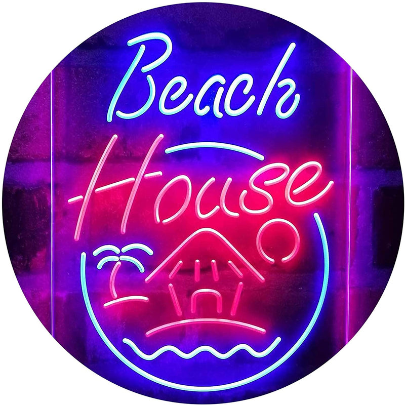 Vacation Beach House Decor Display LED Light Sign - LED Gift Works